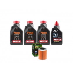Pachet revizie ATV Goes 400/500 (ulei motor Motul 7100 + grupuri) Pachet revizie ATV Goes 400/500 (ulei motor Motul 7100 + grupuri)