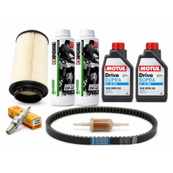 Pachet complet revizie ATV Linhai 260/300/370/400 (ulei motor + grupuri, filtru aer, filtru benzina, bujie, curea)
