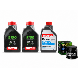 Pachet revizie ATV Linhai 500/550, T-Boss 520/550 (ulei motor Motul + grupuri)