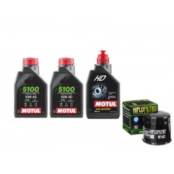 Pachet revizie ATV Linhai 500/550, T-Boss 520/550 (ulei motor Motul + grupuri)