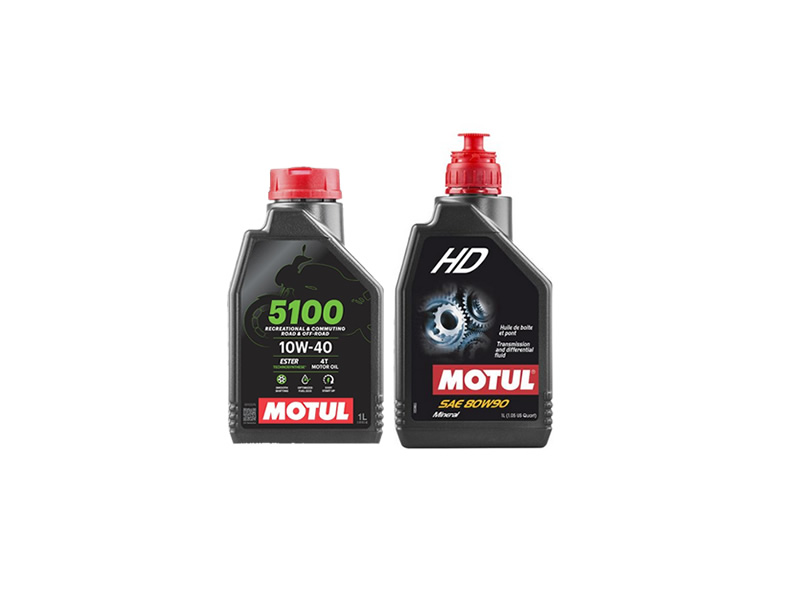 Pachet revizie ATV Linhai M210 (ulei motor Motul + cutie)