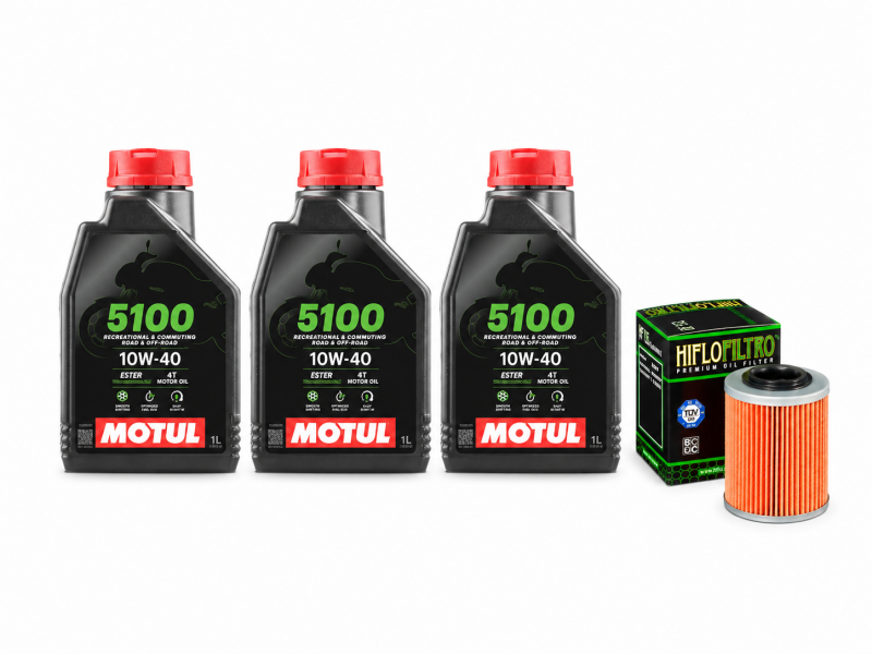 Pachet revizie ATV Linhai M565L, M570L, PROMAX 570/650, T-Boss 570, Landforce 650/1000 (ulei motor Motul)