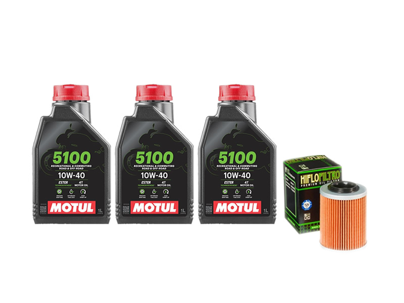 Pachet revizie ATV Linhai M565L, M570L, PROMAX 570/650, T-Boss 570, Landforce 650 (ulei motor Motul)