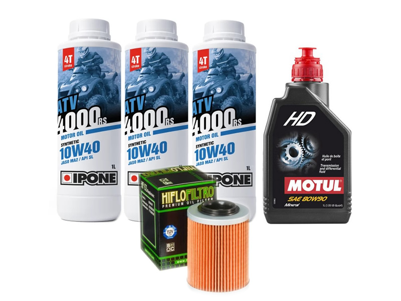 Pachet revizie ATV Linhai M565L, M570L, PROMAX 570/650, T-Boss 570, Landforce 650 (ulei motor + grupuri) Pachet revizie ATV Linhai M565L, M570L, PROMAX 570/650, T-Boss 570, Landforce 650 (ulei motor + grupuri)