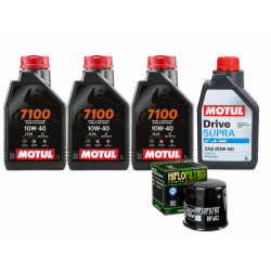 Pachet revizie ATV Loncin XWolf 550/700 (ulei Motul 7100 motor + grupuri)