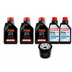 Pachet revizie ATV Segway AT10, Fugleman UT6 (ulei motor Motul 7100 + grupuri)