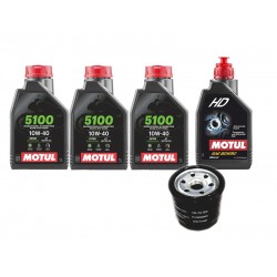 Pachet revizie ATV Segway AT5 (ulei Motul 5100 motor + grupuri) Pachet revizie ATV Segway AT5 (ulei Motul 5100 motor + grupuri)