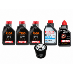 Pachet revizie ATV Segway Snarler AT6 (ulei motor Motul 7100 + grupuri)