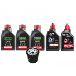 Pachet revizie ATV Segway Snarler AT6 (ulei motor Motul 5100 + grupuri) Pachet revizie ATV Segway Snarler AT6 (ulei motor Motul 5100 + grupuri)