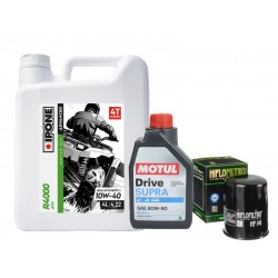 Pachet revizie ATV TGB Target+Blade 425/525/550/600 (ulei motor + grupuri)