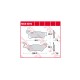 Set placute frana dreapta fata/spate ATV Can Am sinterizate (aftermarket) Set placute frana dreapta fata/spate ATV Can Am sinterizate (aftermarket)