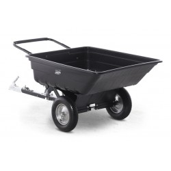 Remorca ATV Shark Garden 150 kg 157 x 93 x 72 cm (neagra, cu carlig de remorcare)