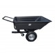 Remorca ATV Shark Garden 150 kg 157 x 93 x 72 cm (neagra, cu carlig de remorcare)