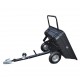 Remorca ATV Shark Garden 150 kg 157 x 93 x 72 cm (neagra, cu carlig de remorcare)