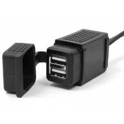 Priza USB pentru motociclete - 2 x USB - 2.1 A - MUS05 Priza USB pentru motociclete - 2 x USB - 2.1 A - MUS05