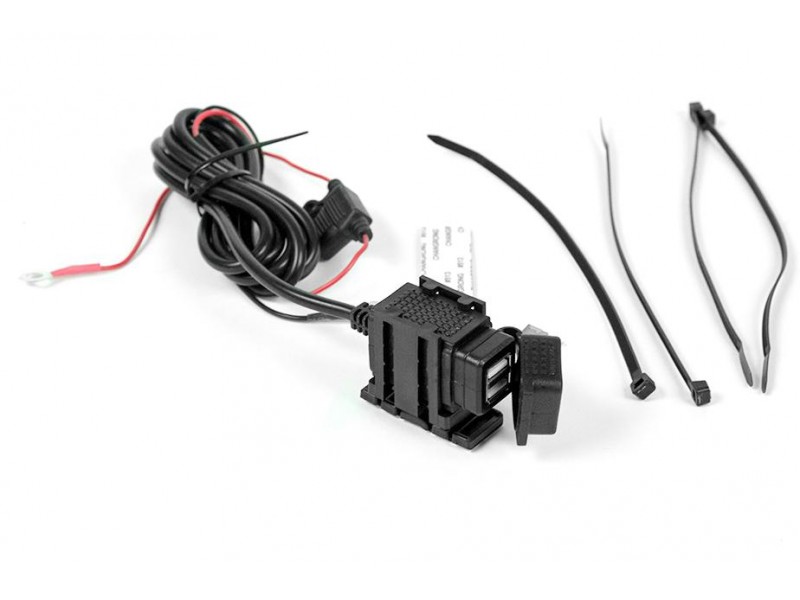 Priza USB pentru motociclete - 2 x USB - 2.1 A - MUS05