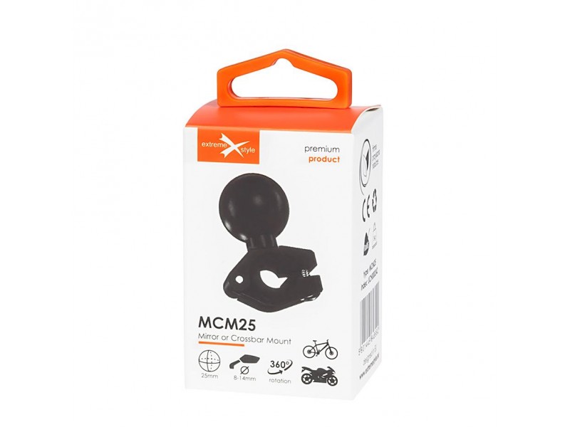 Adaptor de montare oglindă/bară transversală - MCM25 Adaptor de montare oglindă/bară transversală - MCM25
