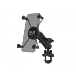 Suport telefon mobil (Iphone Max, Samsung Galaxy + / Note etc) cu montare pe ghidon RAM Mount X-Grip - pentru telefoane cu diagonala mare