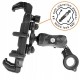 Suport telefon eXtremestyle model R19 cu mecanism antivibratii - montaj pe ghidon - latime reglabila 64-90 mm Suport telefon eXtremestyle model R19 cu mecanism antivibratii - montaj pe ghidon - latime reglabila 64-90 mm