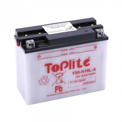 ACUMULATOR TOPLITE YUASA - Y50-N18L-A (CU INTR.  NU INCL. ACID) ACUMULATOR TOPLITE YUASA - Y50-N18L-A (CU INTR.  NU INCL. ACID)