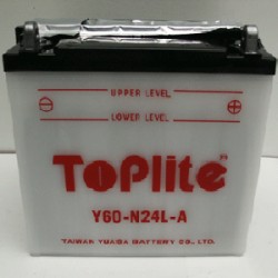 ACUMULATOR TOPLITE YUASA - Y60-N24L-A (CU INTR.  NU INCL. ACID)