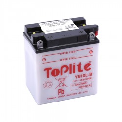 ACUMULATOR TOPLITE YUASA - YB10L-B = 12N10-3B (CU INTR. NU INCL. ACID) ACUMULATOR TOPLITE YUASA - YB10L-B = 12N10-3B (CU INTR. NU INCL. ACID)