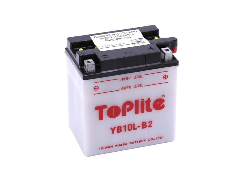 ACUMULATOR TOPLITE YUASA - YB10L-B2 (CU INTR. NU INCL. ACID) ACUMULATOR TOPLITE YUASA - YB10L-B2 (CU INTR. NU INCL. ACID)