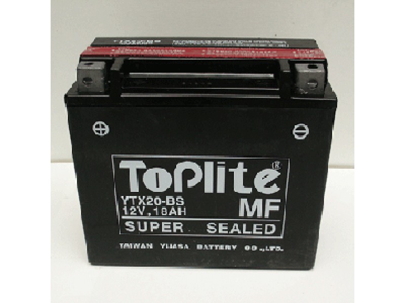 ACUMULATOR TOPLITE YUASA - YTX20-BS (FARA INTR. INCL. ACID) ACUMULATOR TOPLITE YUASA - YTX20-BS (FARA INTR. INCL. ACID)