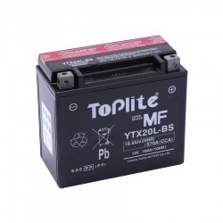 ACUMULATOR TOPLITE YUASA YTX20L-BS 18Ah 270A CAN AM OUTLANDER/RENEGATE, Linhai 300/400/500/550/565/570 ACUMULATOR TOPLITE YUASA YTX20L-BS 18Ah 270A CAN AM OUTLANDER/RENEGATE, Linhai 300/400/500/550/565/570