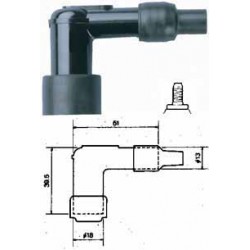 PIPA BUJIE NGK BACHELITA - LD05F