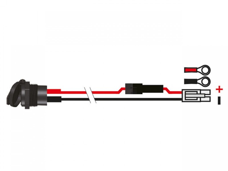 PRIZA MOTO SAE/DIN 12V 10AMP
