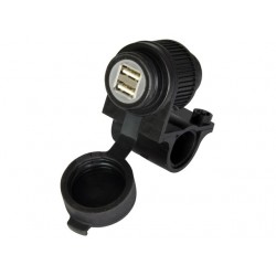 PRIZA MOTO USB - DUBLA 2AMP PRIZA MOTO USB - DUBLA 2AMP