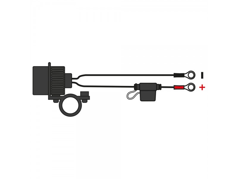 PRIZA MOTO USB - DUBLA 2AMP