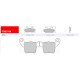 SET PLACUTE FRANA FERODO FDB2139SG