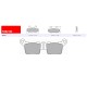 SET PLACUTE FRANA FERODO FDB2165SG SET PLACUTE FRANA FERODO FDB2165SG