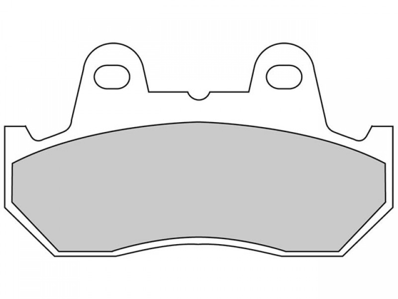 SET PLACUTE FRANA FERODO FDB244P SET PLACUTE FRANA FERODO FDB244P