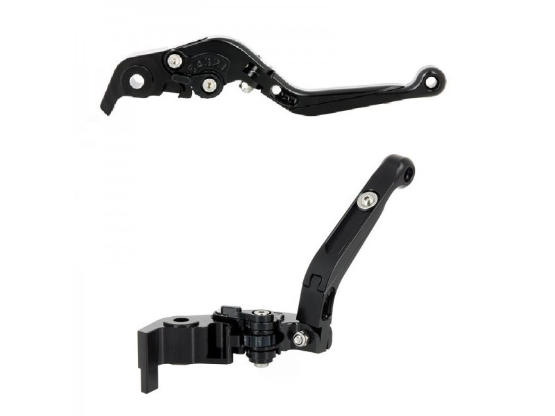 SET MANETE CNC (REGLABILE / RABATABILE) NEGRE - SUZUKI GSX-R 1000 / GSX-R 750 SET MANETE CNC (REGLABILE / RABATABILE) NEGRE - SUZUKI GSX-R 1000 / GSX-R 750