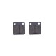 Set placute frana Suzuki, Honda, Kawasaki, LONGIJA ECE R90 (echivalent EBC FA054)