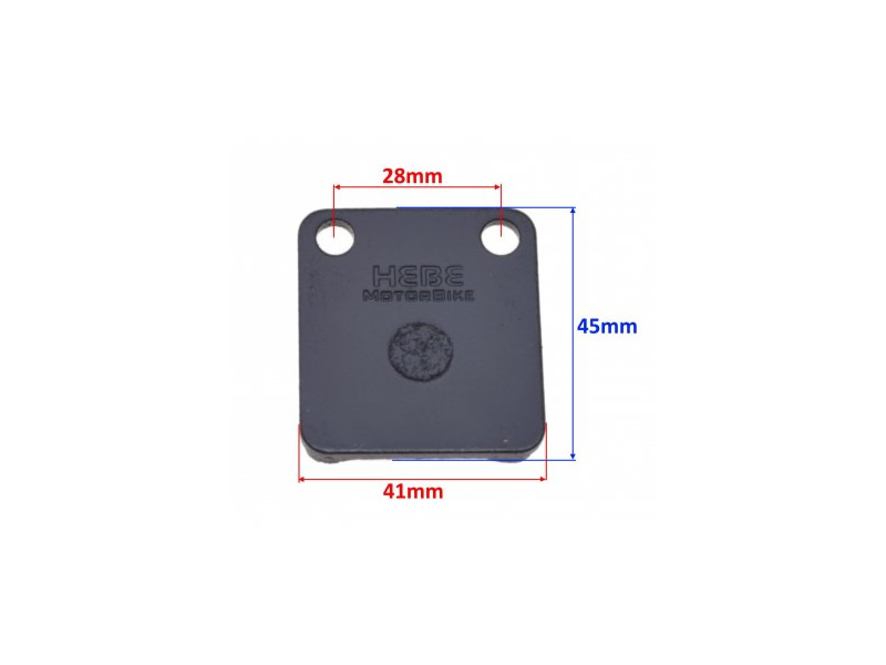 Set placute frana Suzuki, Honda, Kawasaki, LONGIJA ECE R90 (echivalent EBC FA054)