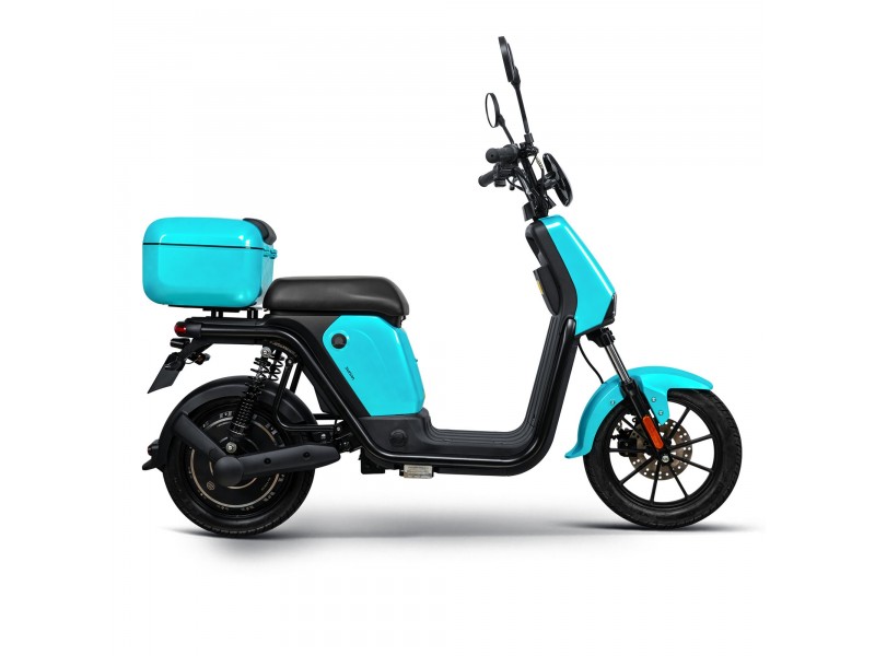 SCUTER ELECTRIC SUNRA RAINBOW, FARA PERMIS, AUTONOMIE 87 KM, BATERIE DETASABILA 