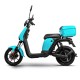 SCUTER ELECTRIC SUNRA RAINBOW, FARA PERMIS, AUTONOMIE 87 KM, BATERIE DETASABILA 