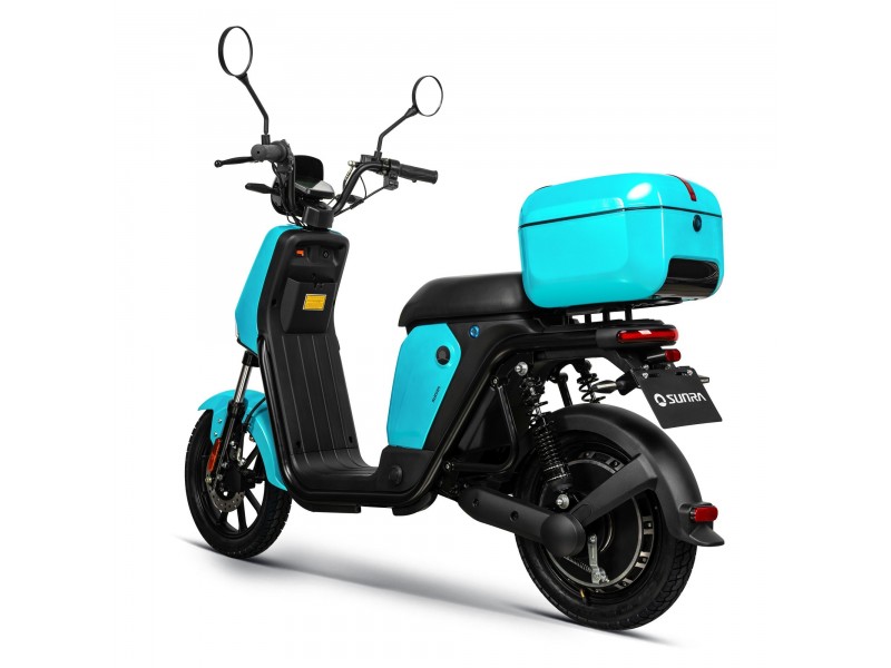 SCUTER ELECTRIC SUNRA RAINBOW, FARA PERMIS, AUTONOMIE 87 KM, BATERIE DETASABILA 