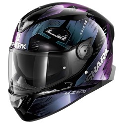 Casca integrala Shark Skwal 2.2 Venger negru/albastru/mov (ochelari soare integrati, pinlcok inclus, LED) L Casca integrala Shark Skwal 2.2 Venger negru/albastru/mov (ochelari soare integrati, pinlcok inclus, LED) L