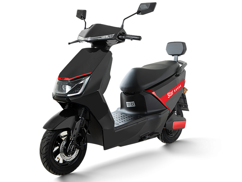 Scuter electric STAR, 2000W, fara permis, 25 km/h + topcase