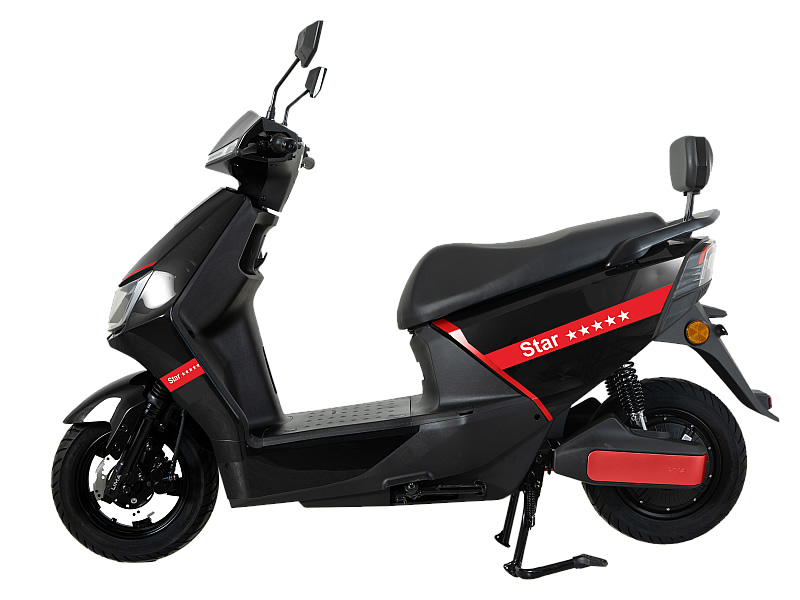 Scuter electric STAR, 2000W, fara permis, 25 km/h + topcase