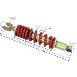Rear shock absorber for Hyper 125