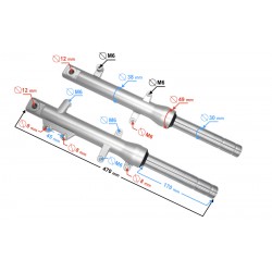 Front shock absorbers for Falcon 125 2
