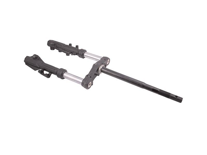 Front suspension for the E-Max scooter