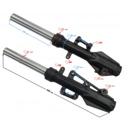 Front shock absorber for the E Energy