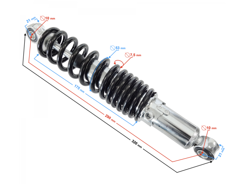 Rear shock absorber ENERGY 2.0